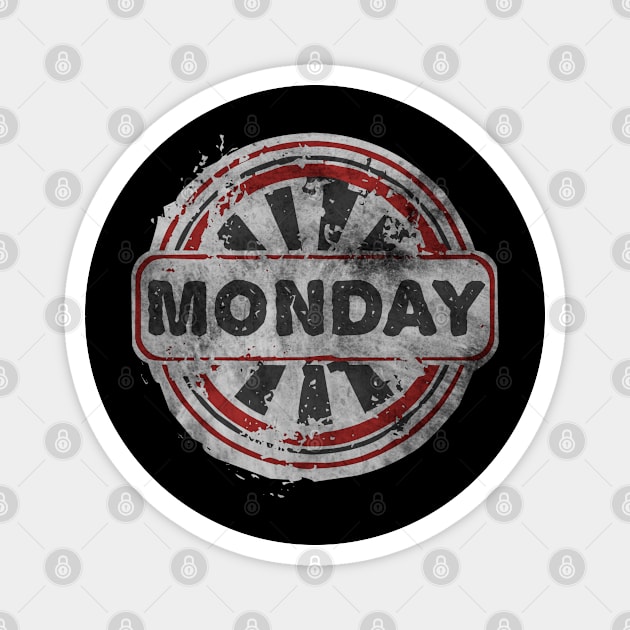 monday vintage Magnet by tsaah blegur